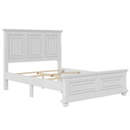 Lit Queen Vintage en Pin de Style Campagne Traditionnel