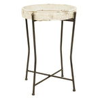 Table d'appoint de ferme Sarina - 23,5H x 15,5L x 15,5P