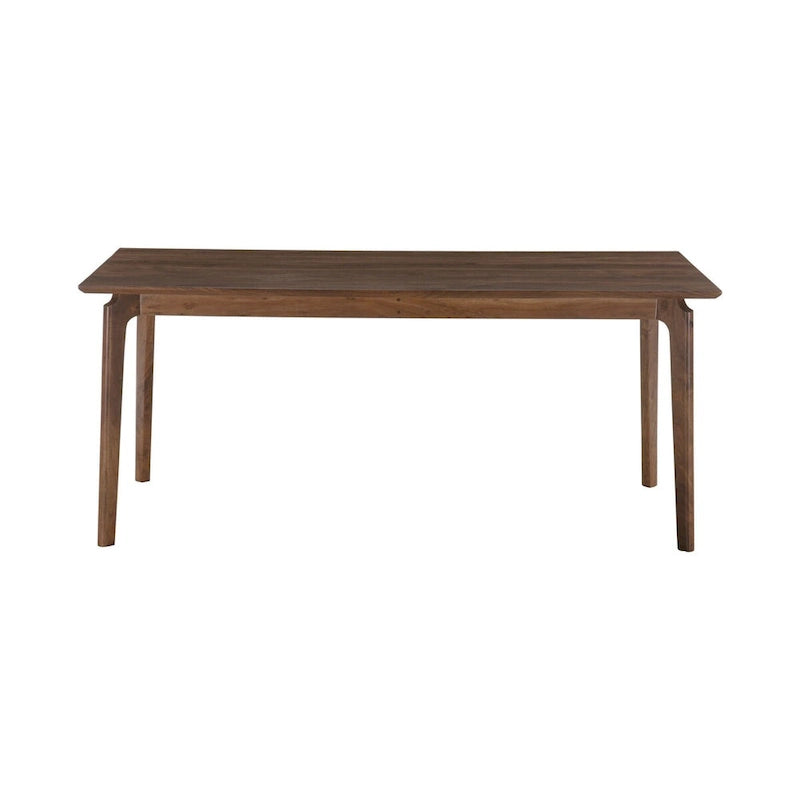 Table de salle à manger 71" de large, marron