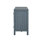 Bahut en bois avec étagères réglables et 3 portes