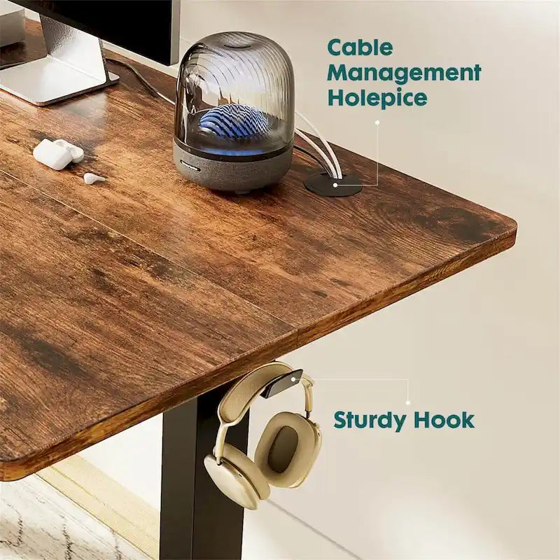 Bureau réglable en hauteur