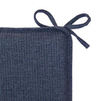 Ensemble de coussins réversibles en chenille pour fauteuil à bascule | Coussin d'assise et de dossier | Attaches antidérapantes
