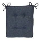 Ensemble de coussins réversibles en chenille pour fauteuil à bascule | Coussin d'assise et de dossier | Attaches antidérapantes