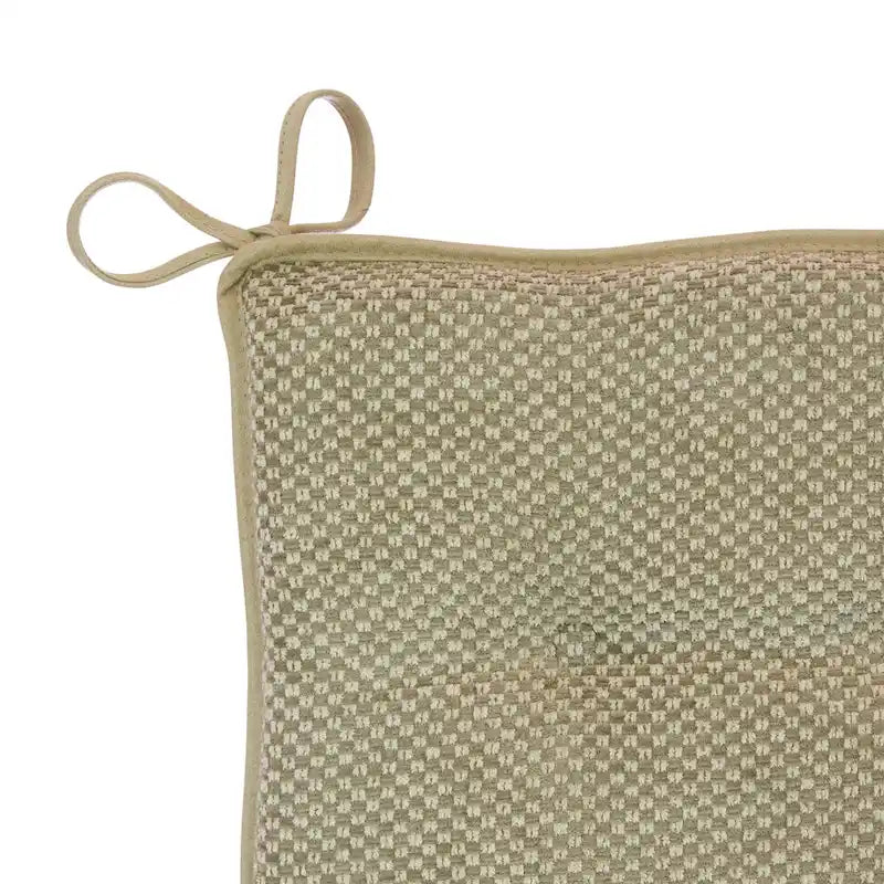 Ensemble de coussins réversibles en chenille pour fauteuil à bascule | Coussin d'assise et de dossier | Attaches antidérapantes