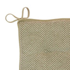 Ensemble de coussins réversibles en chenille pour fauteuil à bascule | Coussin d'assise et de dossier | Attaches antidérapantes